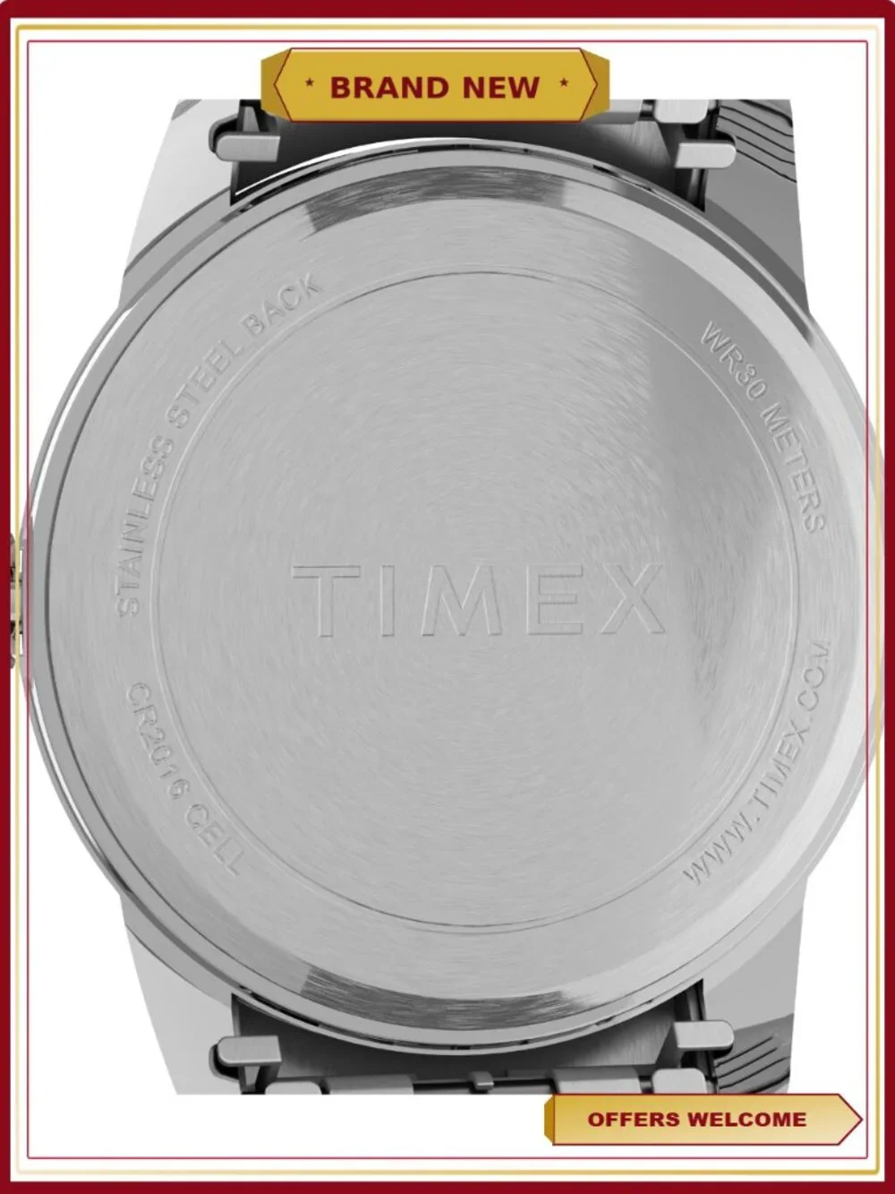 Men's Easy Reader Watch with Perfect Fit